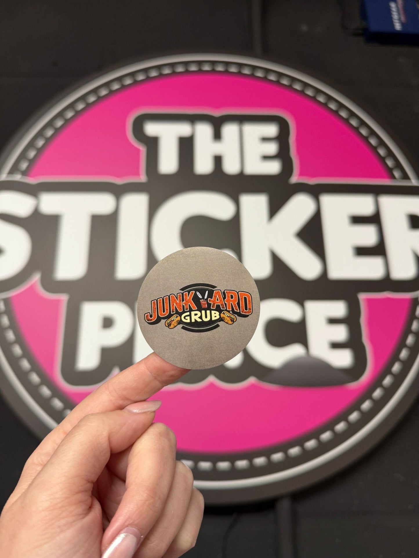 Custom Circular Stickers