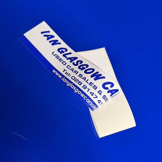 Custom Rear Window stickers